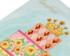 Birthday Princess Birthday Greeting Card for Daughter – Designed by Bella Pilar