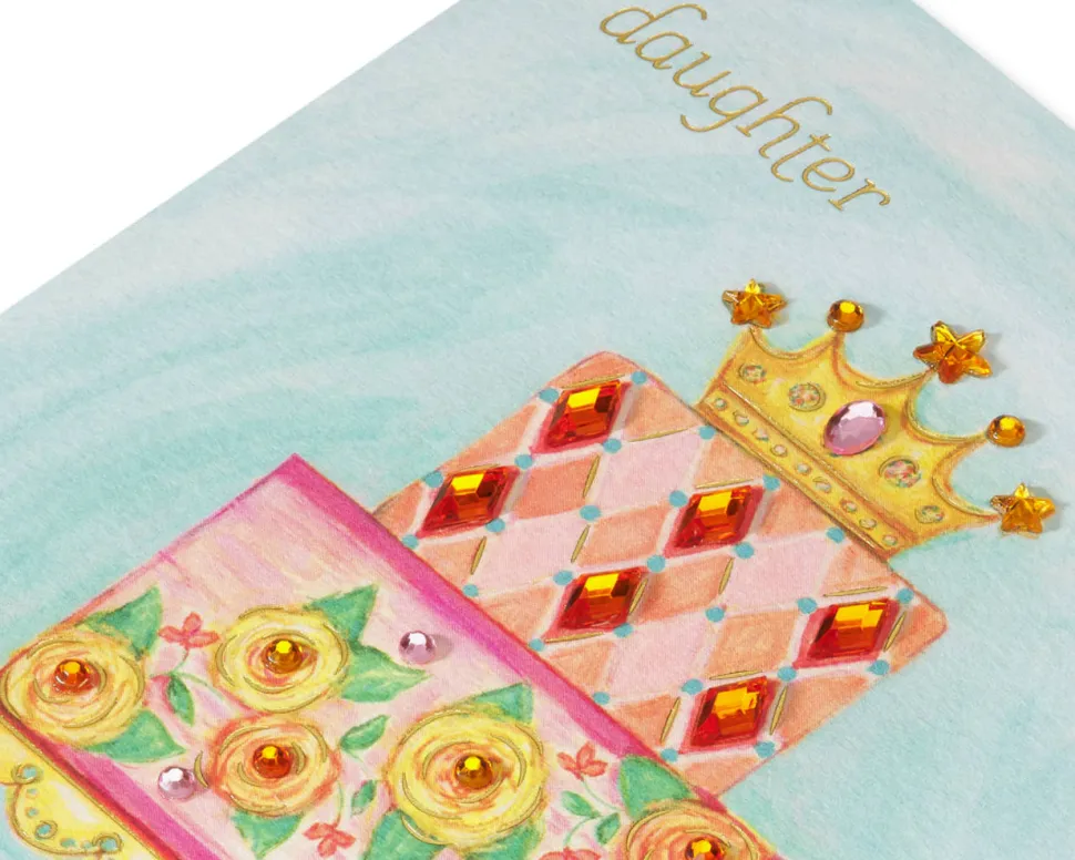 Birthday Princess Birthday Greeting Card for Daughter – Designed by Bella Pilar