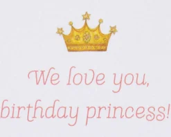 Birthday Princess Birthday Greeting Card for Daughter – Designed by Bella Pilar