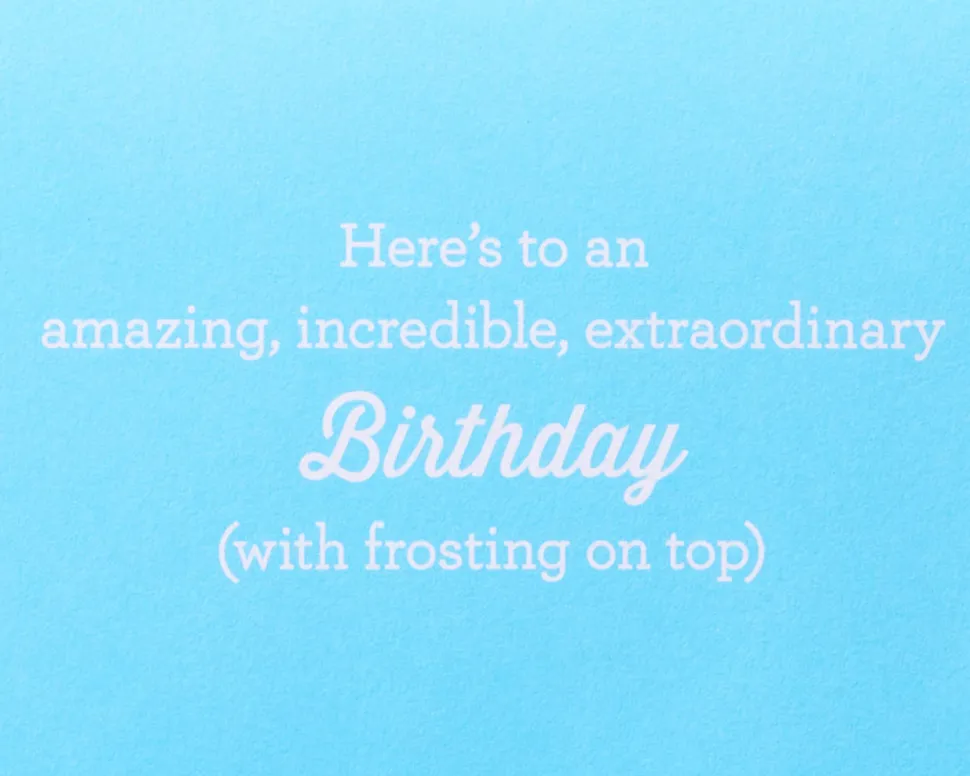 Birthdaylicious Birthday Greeting Card