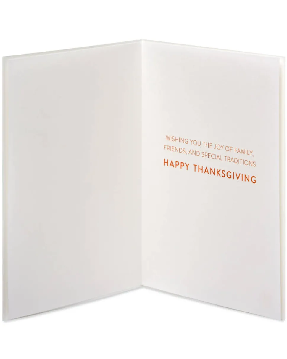 Blessed Happy Thanksgiving Greeting Card