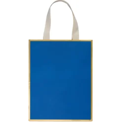 Blue and Gold 13″ Large Gift Bag, 1 Bag