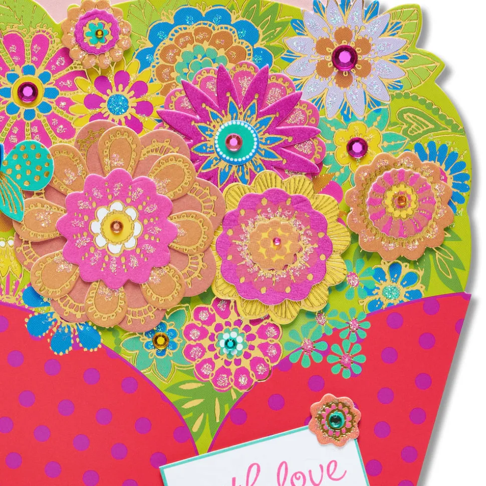 Bouquet Birthday Greeting Card