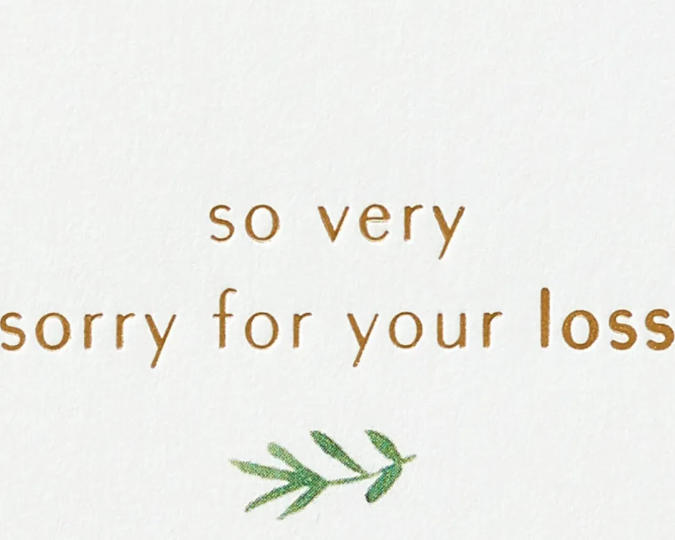 Bouquet Of Lilies Sympathy Greeting Card for Loss of Mother