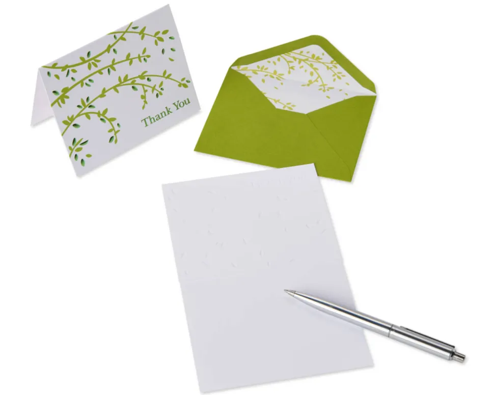 Branches Boxed Blank Note Cards, 20-Count