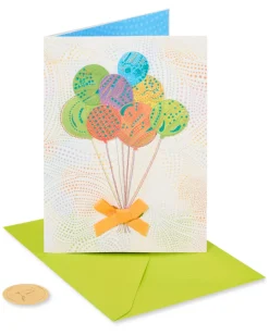 Bright and Happy Wishes Birthday Greeting Card – Designed by House of Turnowsky