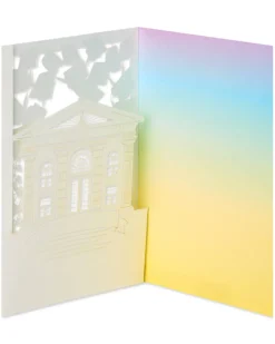 Bright Future, Lasercut Grad Cap Graduation Greeting Card