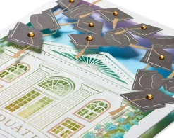 Bright Future, Lasercut Grad Cap Graduation Greeting Card