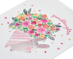 Bringer Of Flowers Birthday Greeting Card