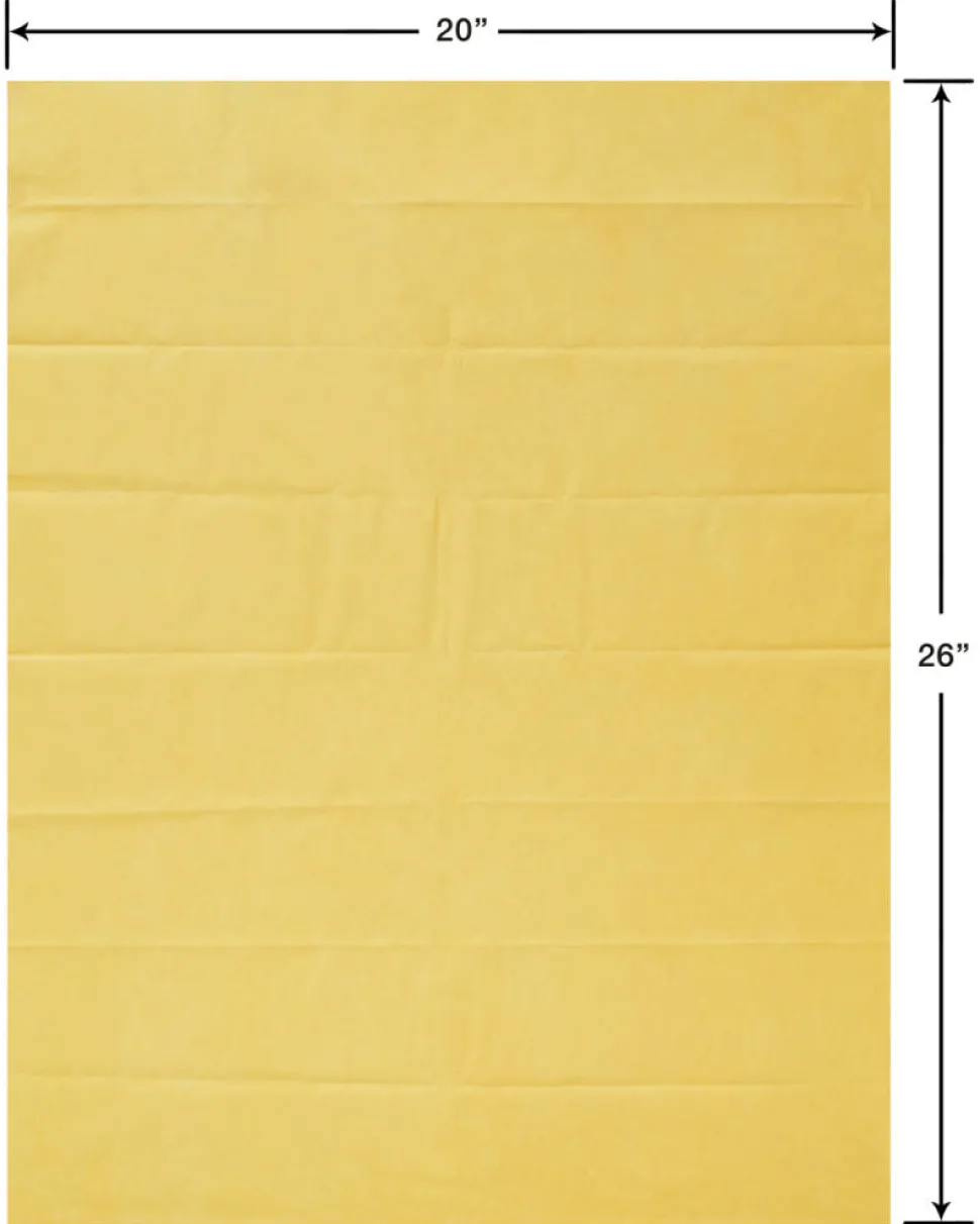 Buttercup Yellow Tissue Paper, 8-Sheets