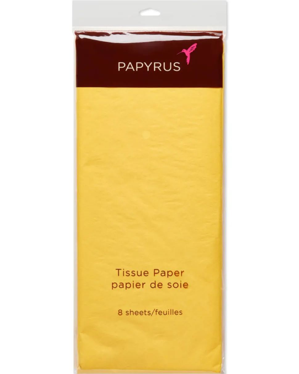 Buttercup Yellow Tissue Paper, 8-Sheets