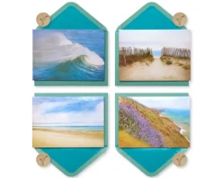 By the Sea Keepsake Boxed Blank Cards and Envelopes, 20-Count
