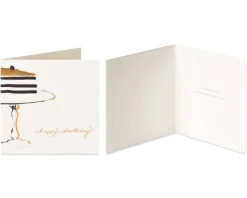 Cake and Sparkler Birthday Greeting Card Bundle, 2-Count