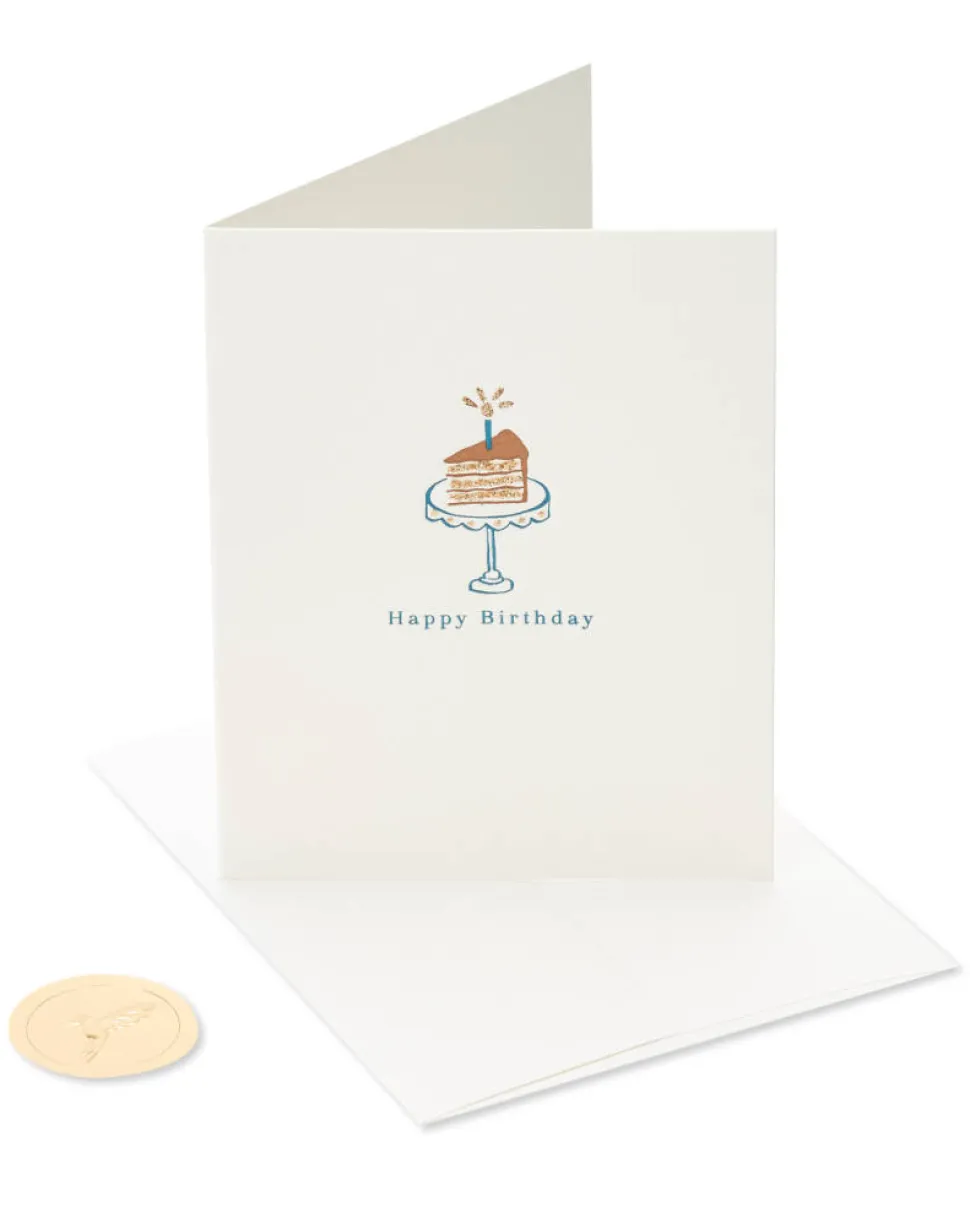 Cake Slice Birthday Greeting Card