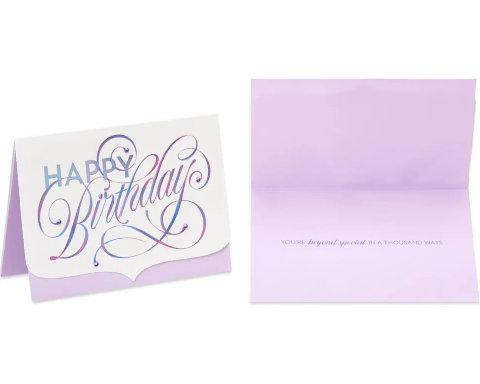 Cakes Birthday Greeting Card Bundle for Her, 2-Count