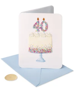 Calls For Celebration 40th Birthday Greeting Card