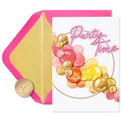 Celebrate and Enjoy Birthday Greeting Card