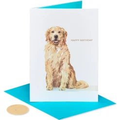 Celebrate and Enjoy Dog Birthday Greeting Card