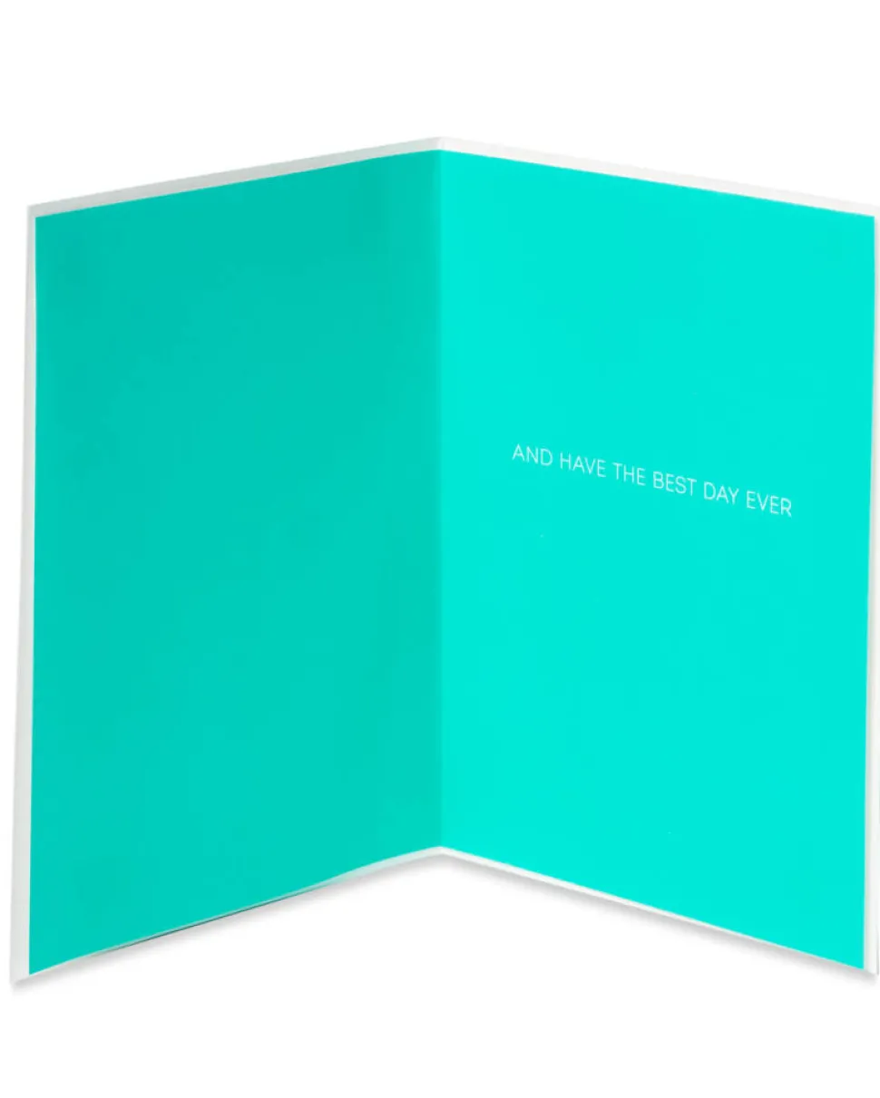 Celebrate Streamers Birthday Greeting Card