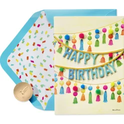 Celebrate the Day Away Birthday Greeting Card – Designed by Bella Pilar