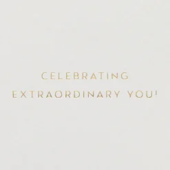 Celebrating You Birthday Greeting Card