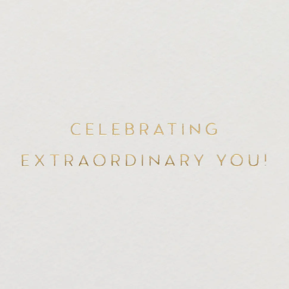 Celebrating You Birthday Greeting Card