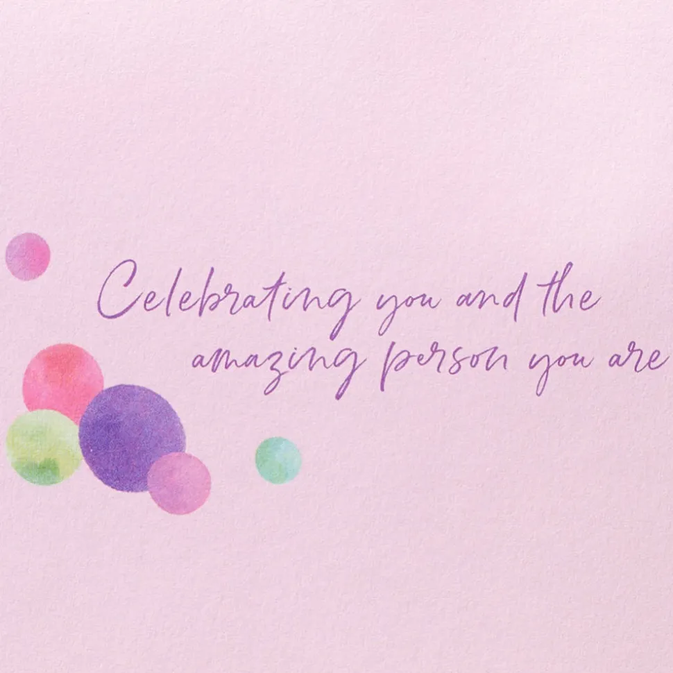 Celebrating You Birthday Greeting Card