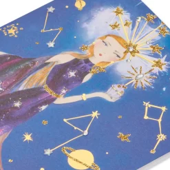 Celestial Girl Birthday Greeting Card