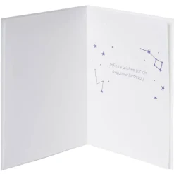 Celestial Girl Birthday Greeting Card