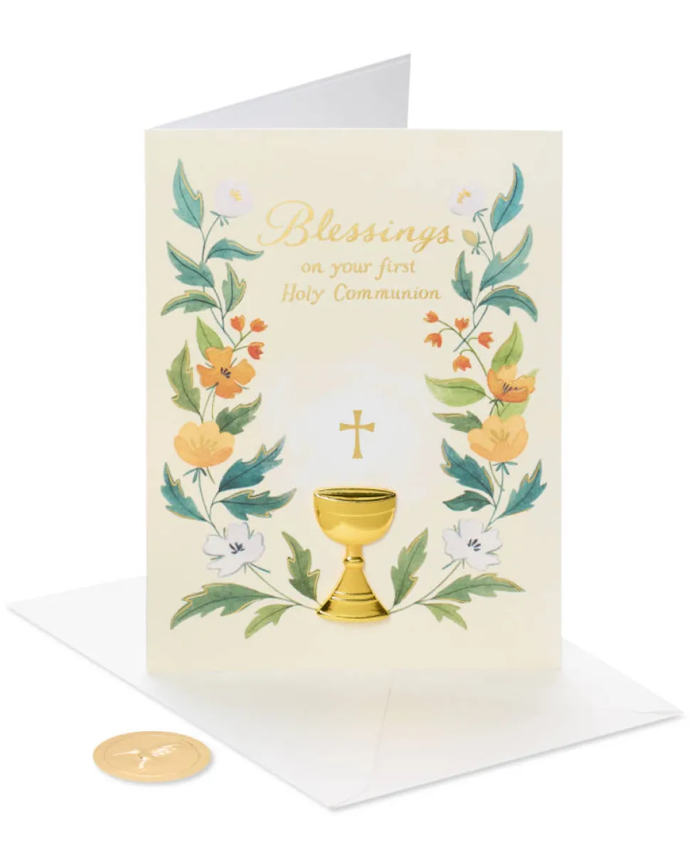 Chalice First Communion Greeting Card
