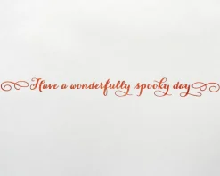 Chalkboard Happy Halloween Greeting Card