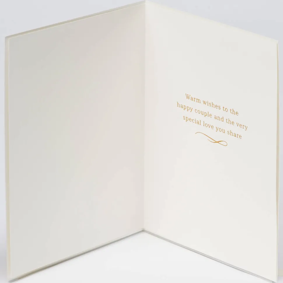 Champagne Toast Wedding Greeting Card