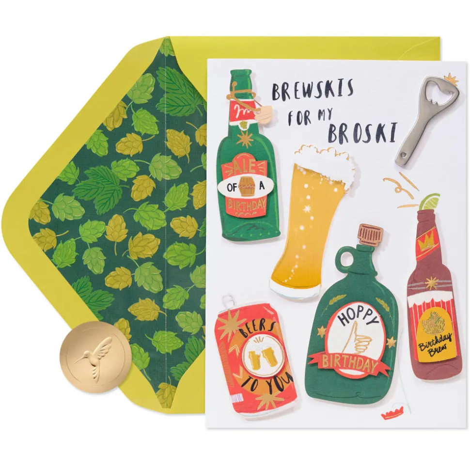 Cheers Birthday Greeting Card for Brother