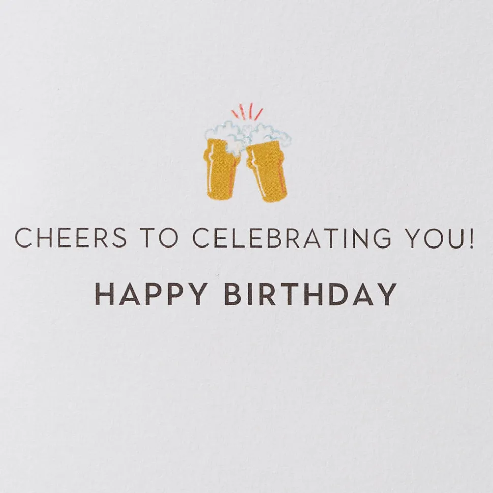 Cheers Birthday Greeting Card for Brother