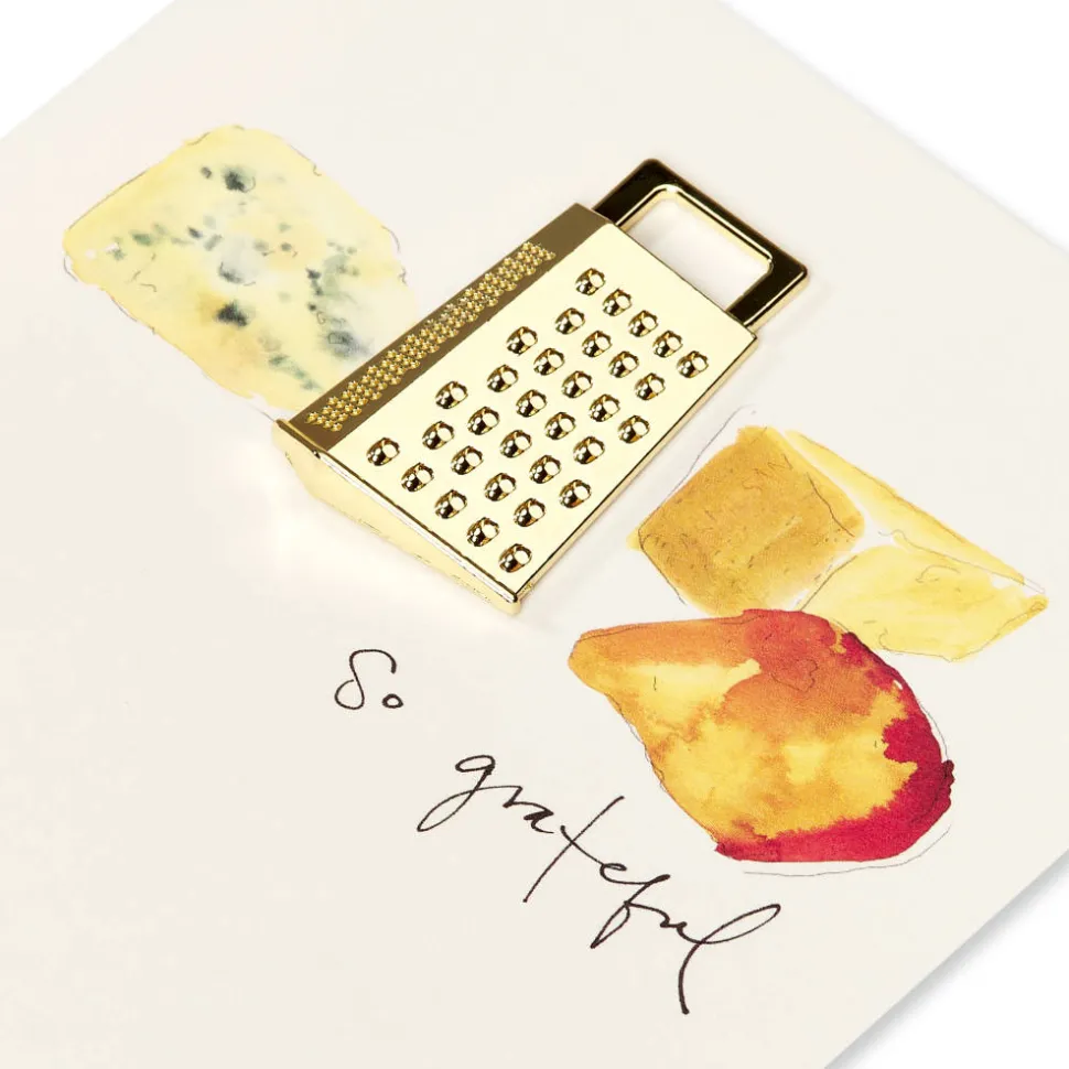 Cheese Grater Blank Thank You Greeting Card