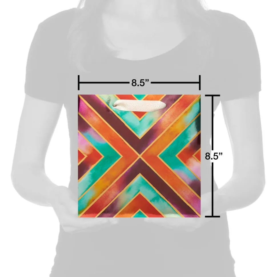 Chevron Medium Gift Bag, 1 Bag