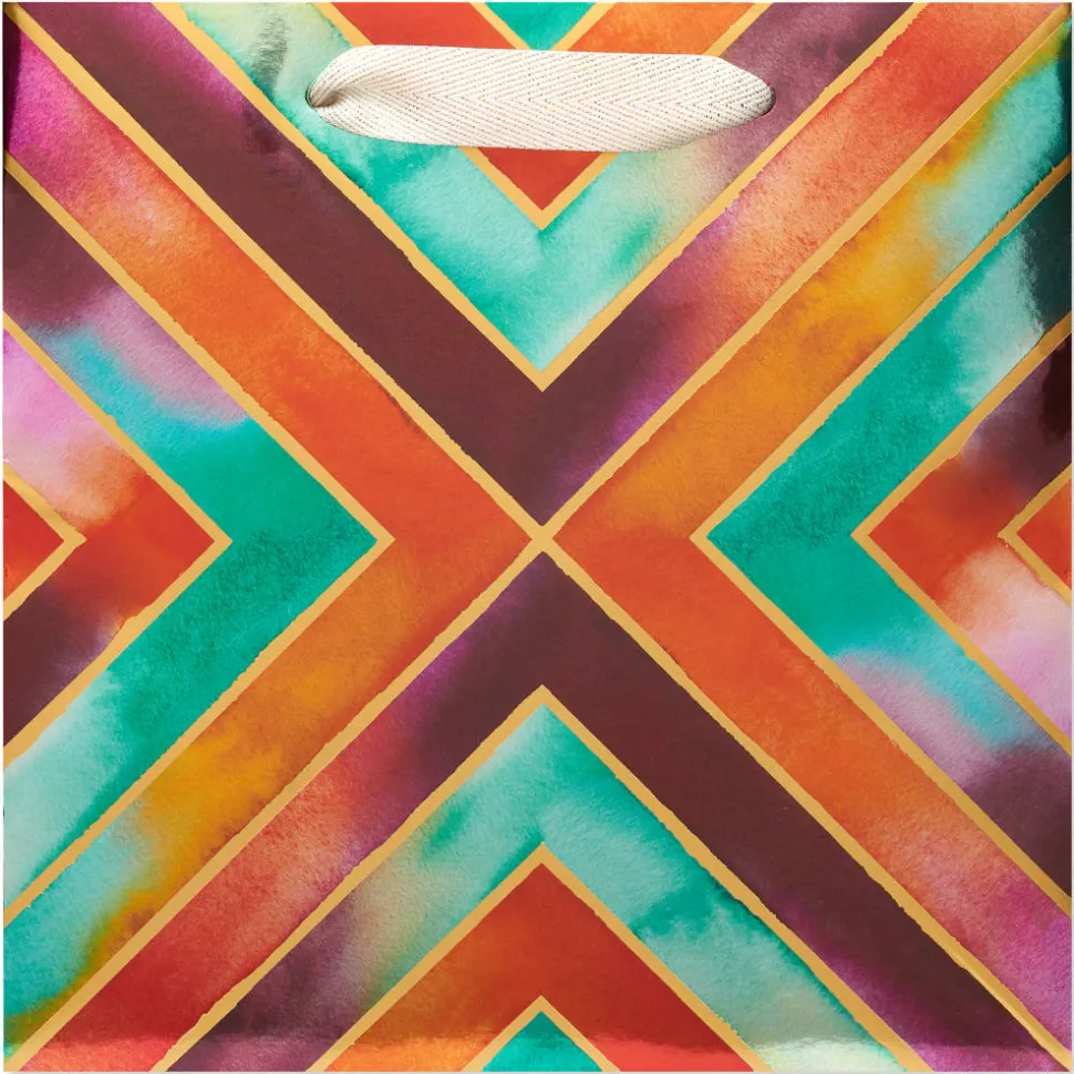 Chevron Medium Gift Bag, 1 Bag