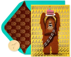 Chewie Birthday Greeting Card