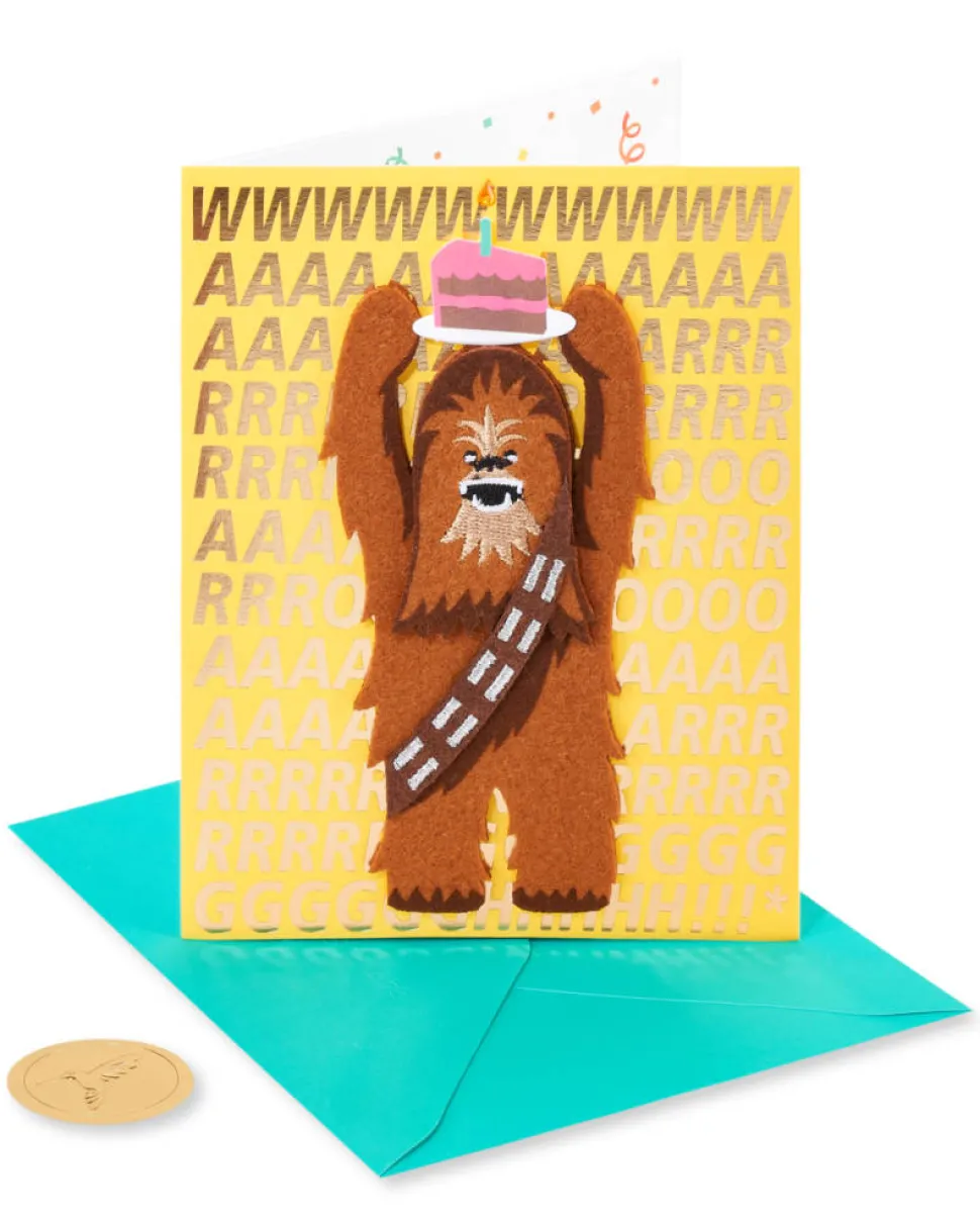 Chewie Birthday Greeting Card