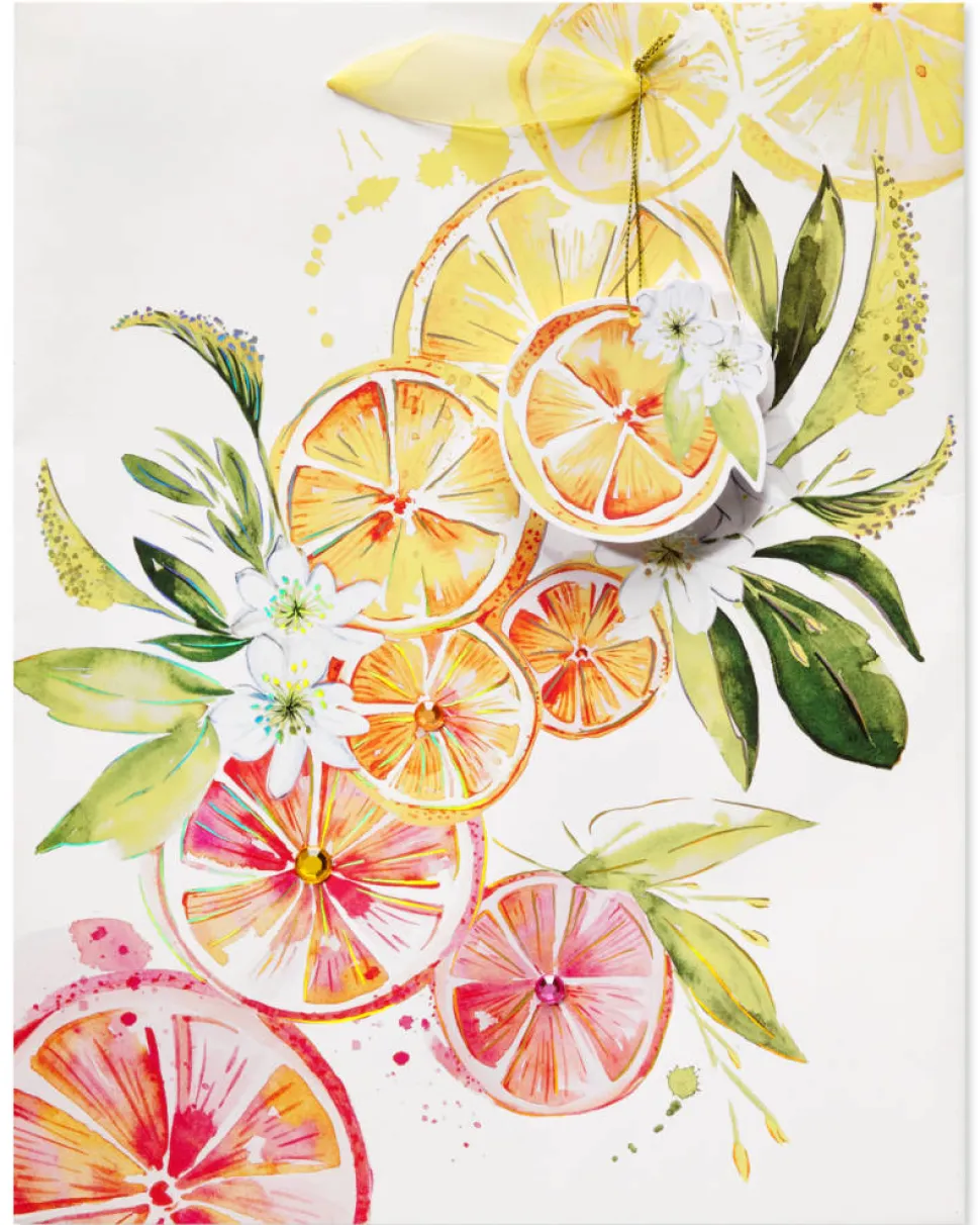 Citrus Large Gift Bag, 1 Bag