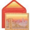 Cityscape Birthday Greeting Card