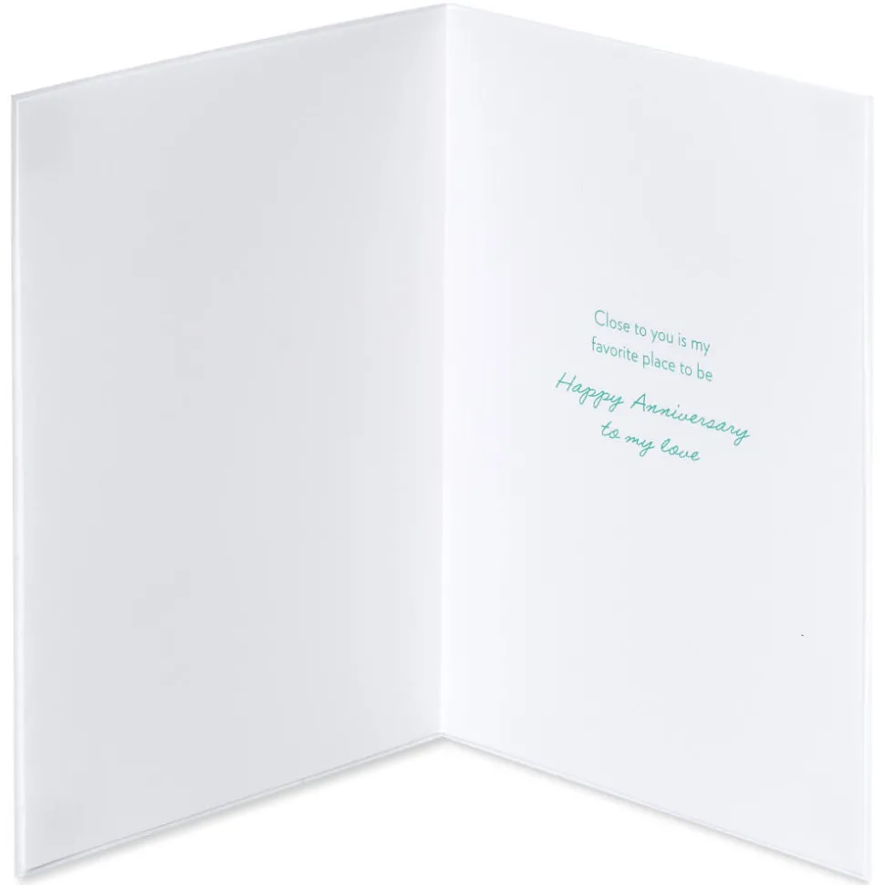 Close to You is My Favorite Place Anniversary Greeting Card