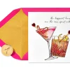 Cocktails Anniversary Greeting Card