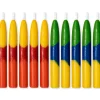 Colorful Birthday Candles 12-Count