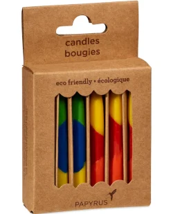 Colorful Birthday Candles 12-Count