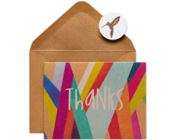Colorful Geometrics Boxed Cards and Envelopes, 16-Count