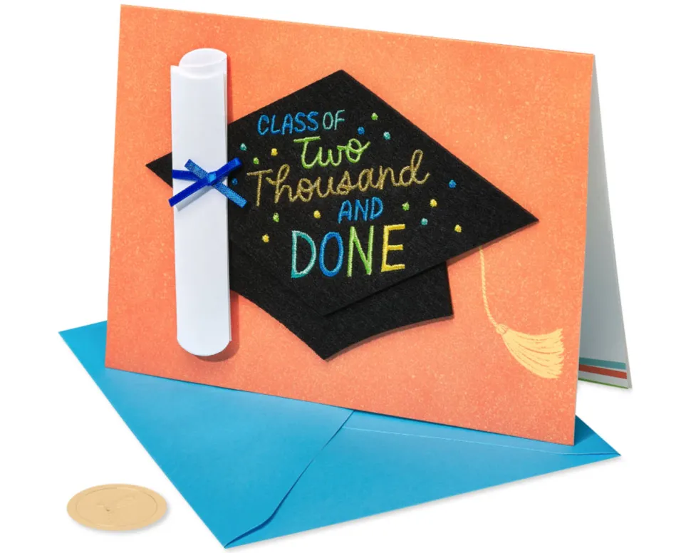 Congrats, Grad Graduation Greeting Card