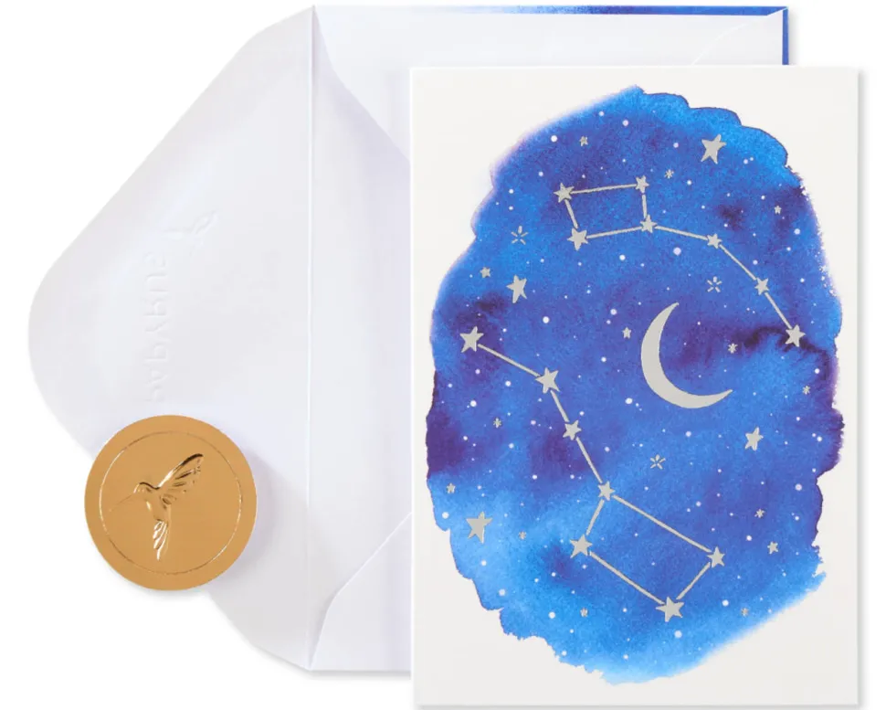 Constellation Blank Note Cards with Envelopes, 14-Count