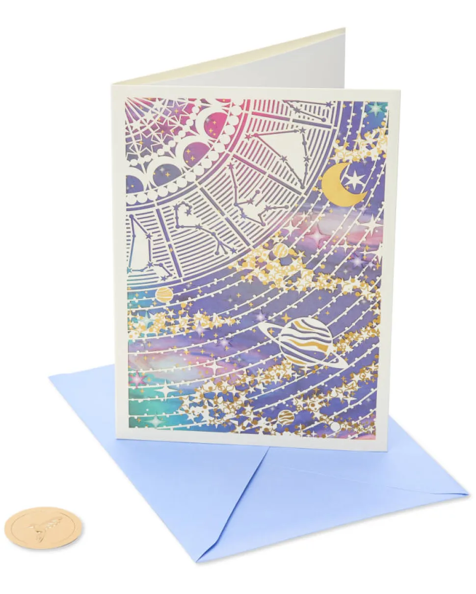 Constellation Friendship Blank Greeting Card