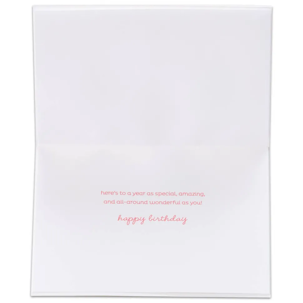 Cotton Candy Birthday Greeting Card